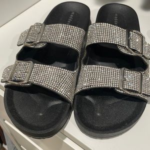 Madden girl rhinestone sandals
